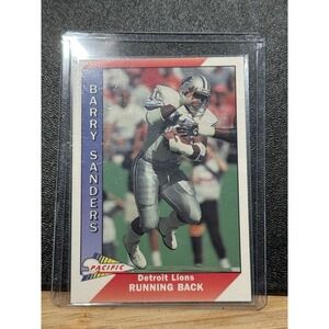 1991 Barry‎ Sanders Pacific #144 Detroit Lions